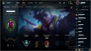 Acc League of Legends PLATINA1 LOL