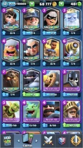 Clash Royale lv 12