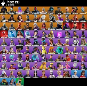 Conta Fortinite | 102 skins | Spider-Man | Omega(Stage 5) - Fortnite