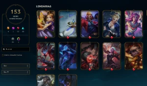 CONTA LOL - LVL 472 - 175 Champions - 153Skins - FULL ACESSO - League of Legends