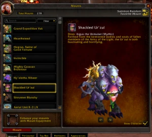 Conta Com Brutossauro T3 / Xmog/ Mounts Raras, Tabardos Tcg - Blizzard