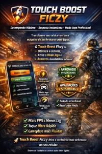 🎮⚡ Touch Boost Ficzy – Desempenho Máximo Para Jogos
