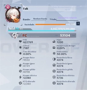 Conta TOF - VOLT COMP FC 53k Phoenix - Outros