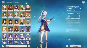 [AR60] CONTA LATE GAME COM VÁRIOS T5 [GARANTIDO PITY 59]  - Genshin Impact