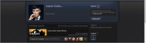 Conta CS GO + Inventário com Skins + Ouro 1 e 300 horas - Counter Strike