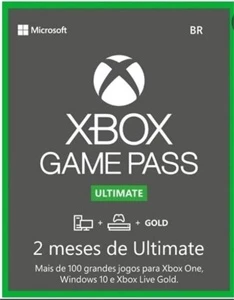 Xbox Gamepass Ultimate 2 meses + Envio Imediato + Promoção - Assinaturas e Premium