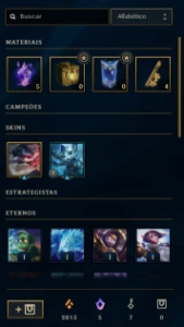 Conta smurf GM ( 721 PDL ) - League of Legends LOL