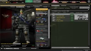 VENDO CONTA DE COMBAT ARMS PTT CC1 ano 2010 com Level up.