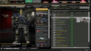 VENDO CONTA DE COMBAT ARMS PTT CC1 ano 2010 com Level up.