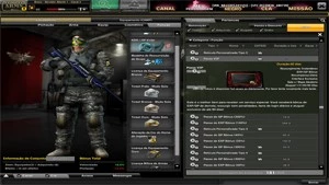 VENDO CONTA DE COMBAT ARMS PTT CC1 ano 2010 com Level up.