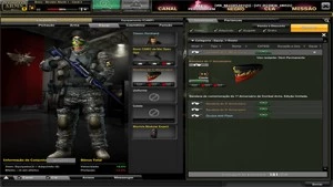 VENDO CONTA DE COMBAT ARMS PTT CC1 ano 2010 com Level up.
