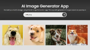 Script AI Image Generator App