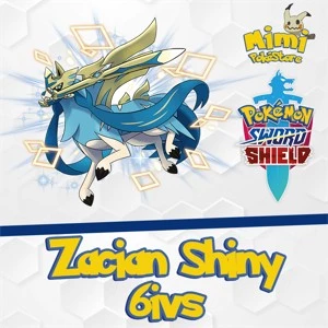 Zacian Shiny 6ivs Evento + Brinde - Pokémon Sword E Shield