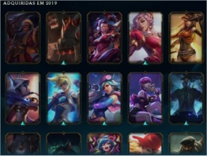 Conta Platina IV - Ranked Solo/duo - League of Legends LOL
