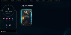 Conta League of Legends smurf platina 2 LOL