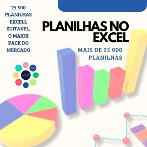 25.000+ planilhas no excel totalmente editáveis