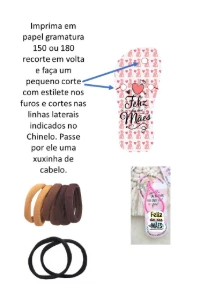 Lembrança dia das Mães: Chinelinho para xuxinha - Outros