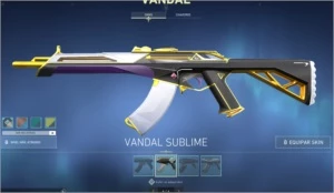 Conta de Valorant com várias skins compradas
