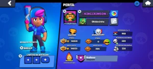 Conta Brawl Stars Shelly Estelar E Outras