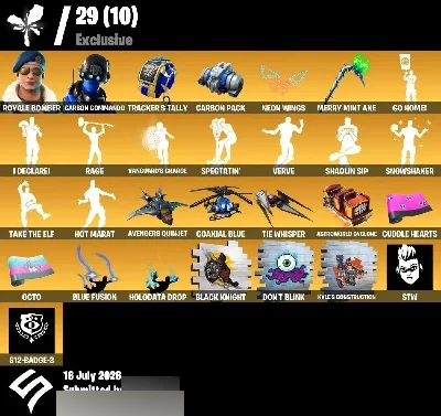 Conta fortnite Minty + Royale bomber Full Acesso