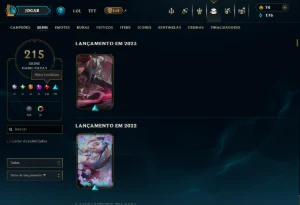 Conta val ex imortal com 3k500 gastos + 1500 gastos no lol - Valorant