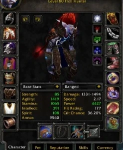 ContaWoW LK Faer/Bene com 3 80(Pal/DK/Hunt) e 2 70(Sham/Rog) - Blizzard