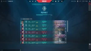 Conta de Valorant Platina 3 MMR bom