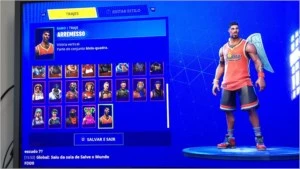 Conta Fortnite - Salve o mundo e várias skins!!