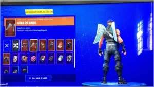 Conta Fortnite - Salve o mundo e várias skins!!