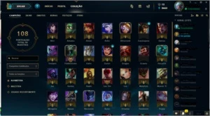 Vendo conta league of legends Ouro 3 com borda Ouro LOL