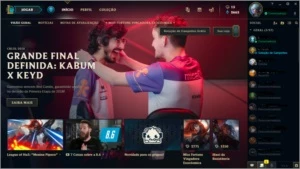 Vendo conta league of legends Ouro 3 com borda Ouro LOL