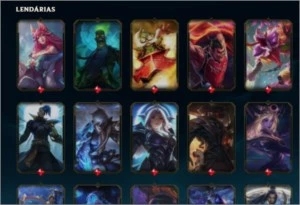 [PLATINA 1] [321 SKINS] [4 ULTIMATES & 3 MÍTICAS][LEVEL 491] - League of Legends LOL