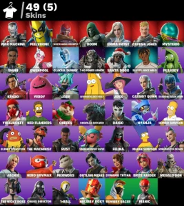 Conta Fortnite | 49 Skins | Godzilla Evolved