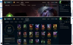 CONTA LOL LVL 37 PRATA 3 - League of Legends