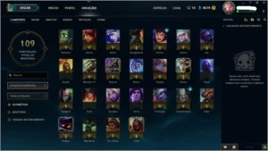 Conta Platina 3 (FLEX) Nível 37 (SEM BORDA) - League of Legends LOL