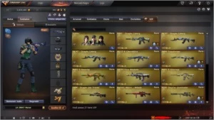 Conta CrossFire AL 27 Vips, Muitas M.N de ZP