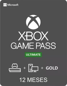 Xbox Gamepass Ultimate 1 ano/12 meses - código de 25 dígitos - Gift Cards