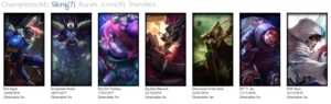 PROMOÇÃO: 44 CAMPEÕES E 07 SKINS - BRONZE 5 - League of Legends LOL