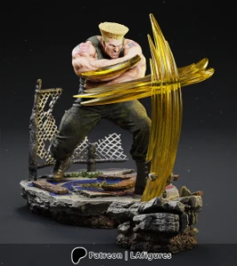 Street Fighter Guile - L.A  3D STL - Outros