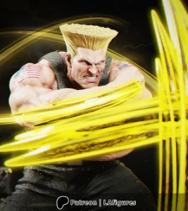 Street Fighter Guile - L.A  3D STL - Outros