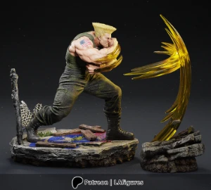 Street Fighter Guile - L.A  3D STL - Outros