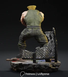 Street Fighter Guile - L.A  3D STL - Outros