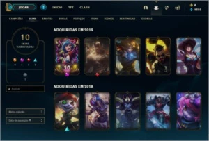 CONTA LEAGUE OF LEGENDS COM LENDARIA DO LEE (+ EMAIL) LOL
