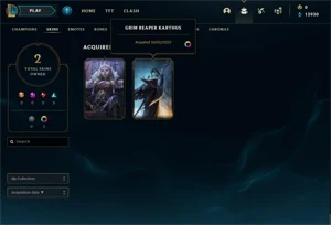 CONTA PLATINA 2 - League of Legends LOL