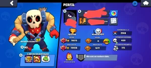 Conta brawl stars 62 brawlers com ótimas skins 4 lendários