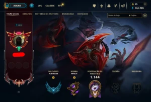 [Conta Mono Sup] Main Sup Maestria Lulu/janna/teemo 500 Skin