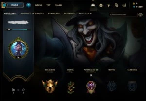 CONTA G1 SMURF - League of Legends LOL