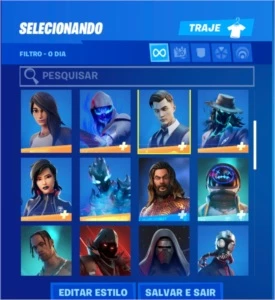 Conta de Fortnite (Season 2 Cap2, Travis Scott)