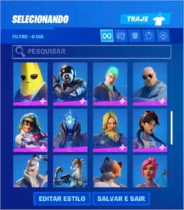 Conta de Fortnite (Season 2 Cap2, Travis Scott)
