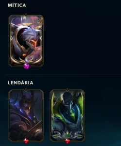 Conta LOL MAIN ZED 2.5KK de maestria e 558 SKINS - League of Legends